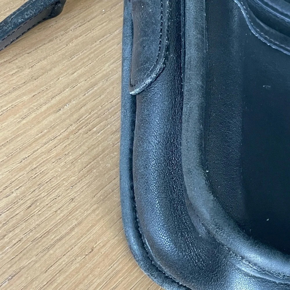 COACH 9755 CROSSBODY BLACK LEATHER BAG - Picture 5 of 16